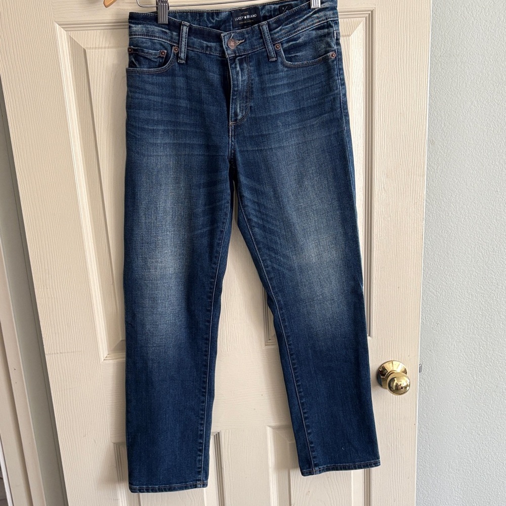 Lucky Brand Blue Ankle & Cropped Jeans
